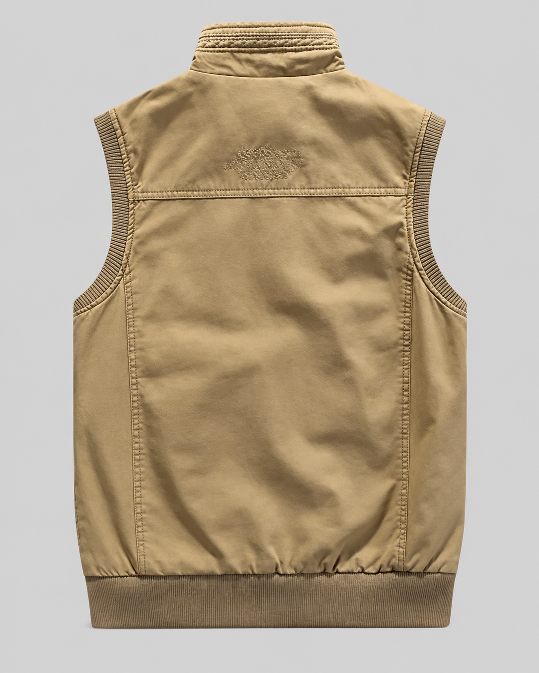 Gilet da uomo senza maniche multifunzionale con tasche pratiche
