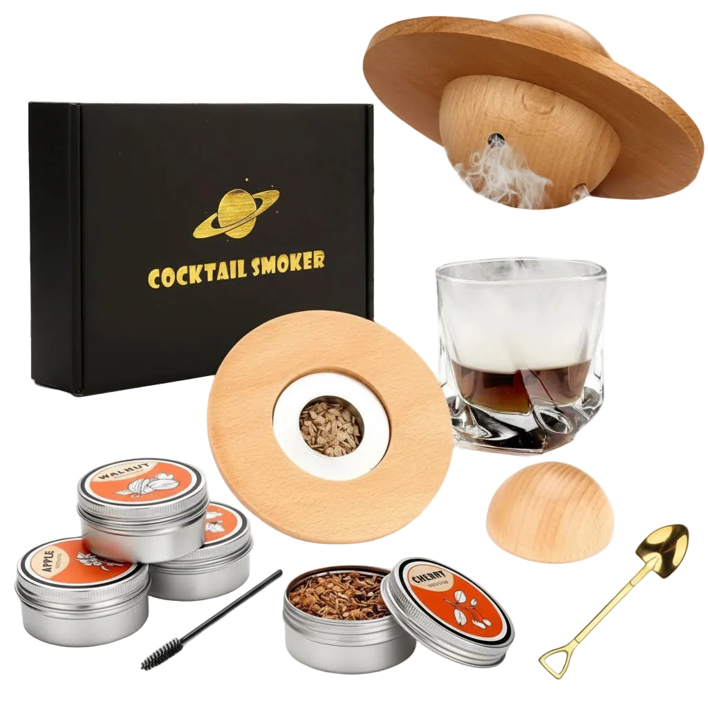 Cocktail Røykersett for Whisky og Bourbon 0