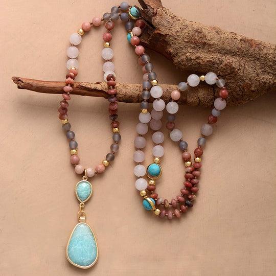 Collier Mala Pastel pour Femme 5