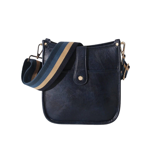 Crossbody Veske Dame Vegansk Skinn med Gitarsnor Justerbar Stropp 4