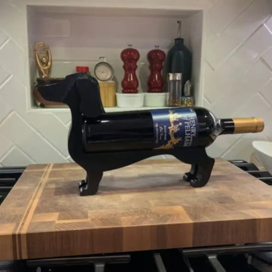 Dachshund Vinflaskeholder Dekorativ 4