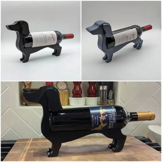 Dachshund Vinflaskeholder Dekorativ 5
