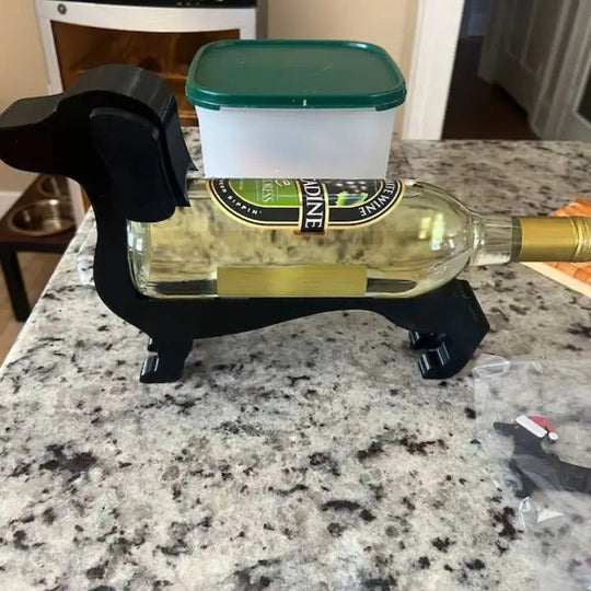 Dachshund Vinflaskeholder Dekorativ 6