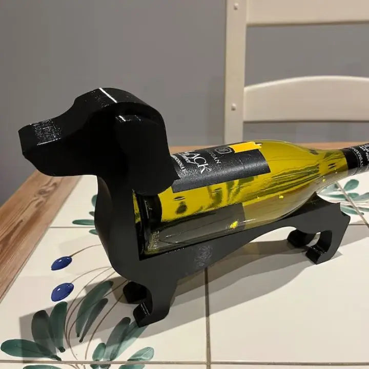 Dachshund Vinflaskeholder Dekorativ 7