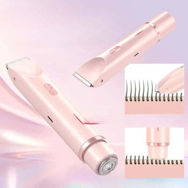 Dame 2-i-1 Trimmer for Ansikt og Kropp 1