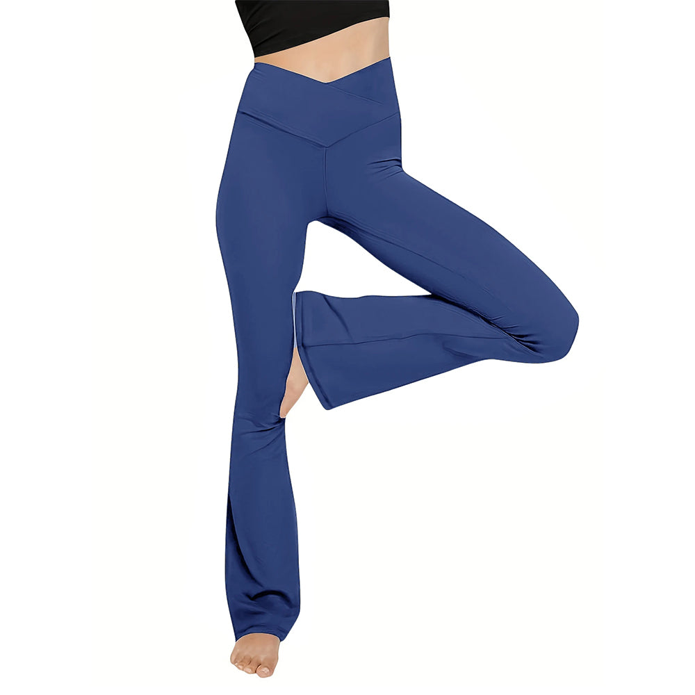 Dame Bootcut Leggings med Høy Midje 1