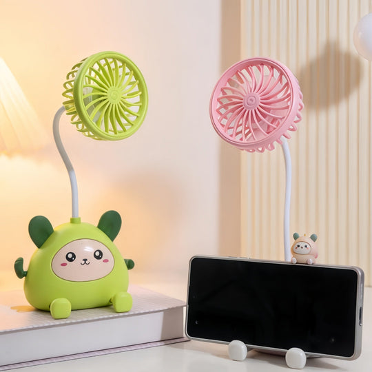 Dame Bordlampe med Integrert Vifte 2