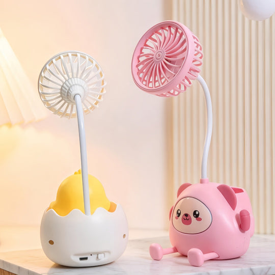 Dame Bordlampe med Integrert Vifte 4