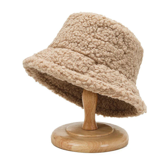 Dame Bucket Hat Teddy Stil Moderne 2