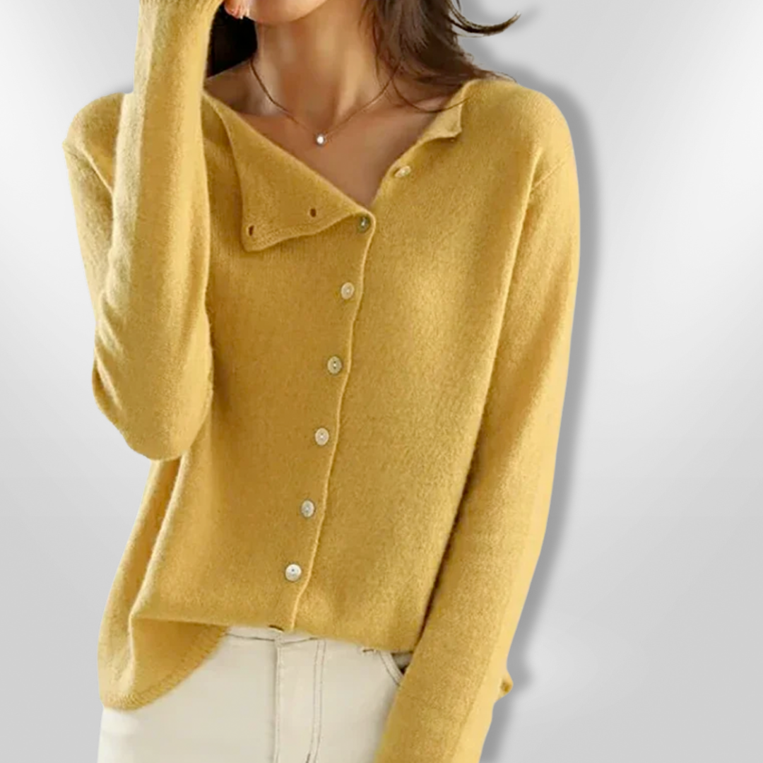 Dame Cardigan Åpen Stil Cashmere 2