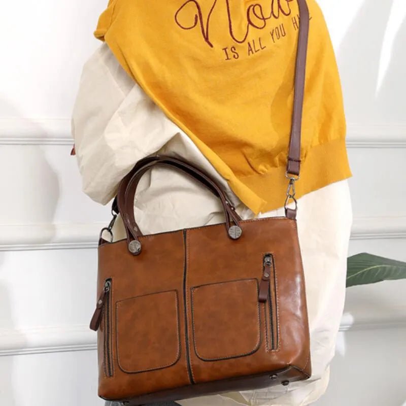 Dame Crossbody Veske Allsidig Design Med Justerbar Stropp 4