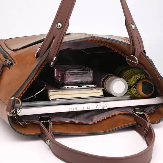 Dame Crossbody Veske Allsidig Design Med Justerbar Stropp 6