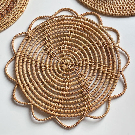Dame Dekkebrikke Håndlaget Design 25 cm 2