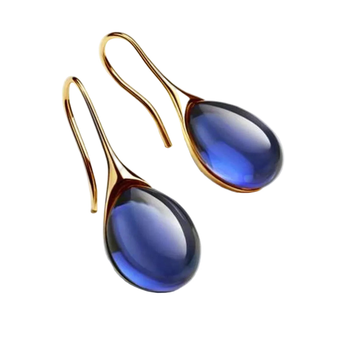 Dame Dråpeøreringer med Krystaller 0