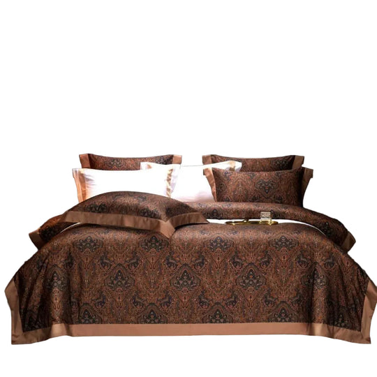 Dame Dynetrekksett Paisley Jacquard Design 0