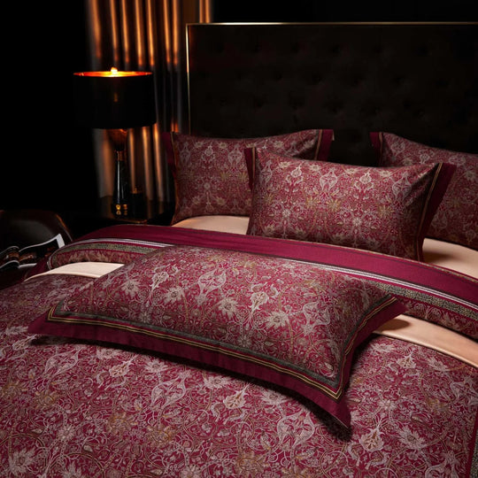 Dame Dynetrekksett Paisley Jacquard Design 1