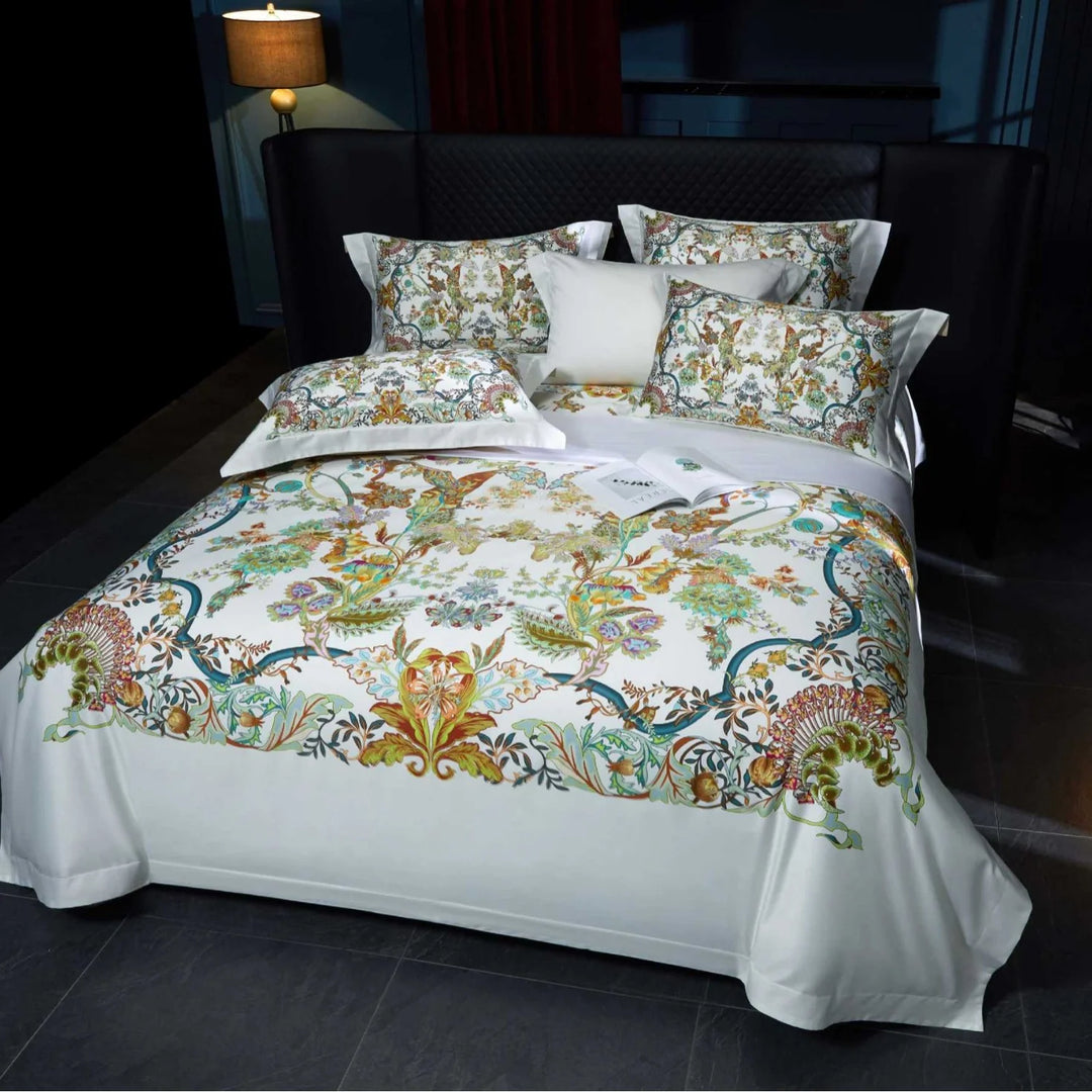 Dame Dynetrekksett Paisley Jacquard Design 10