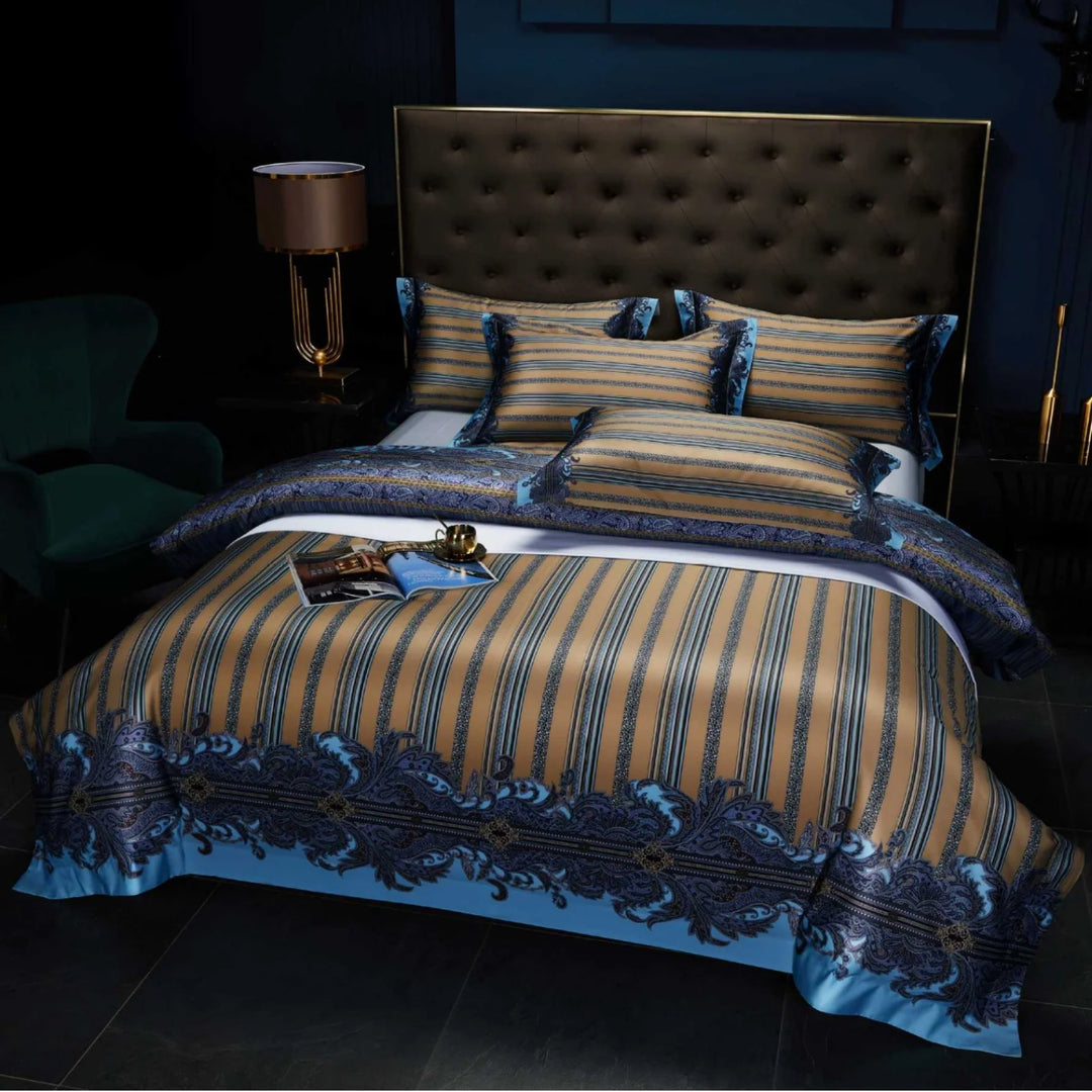 Dame Dynetrekksett Paisley Jacquard Design 11