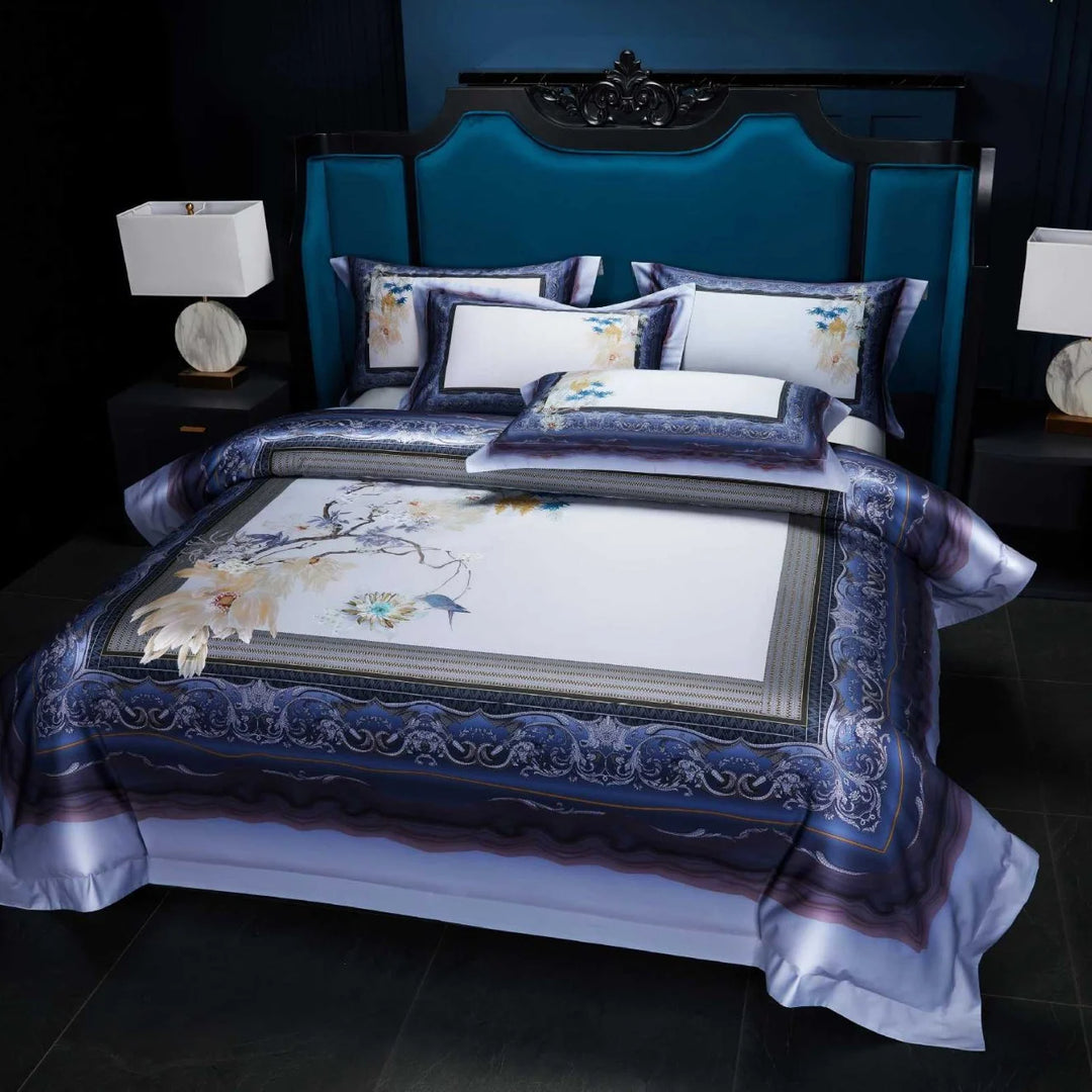 Dame Dynetrekksett Paisley Jacquard Design 12