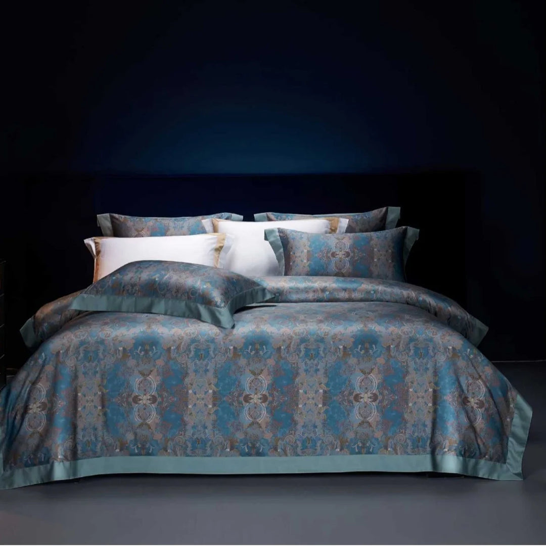 Dame Dynetrekksett Paisley Jacquard Design 18