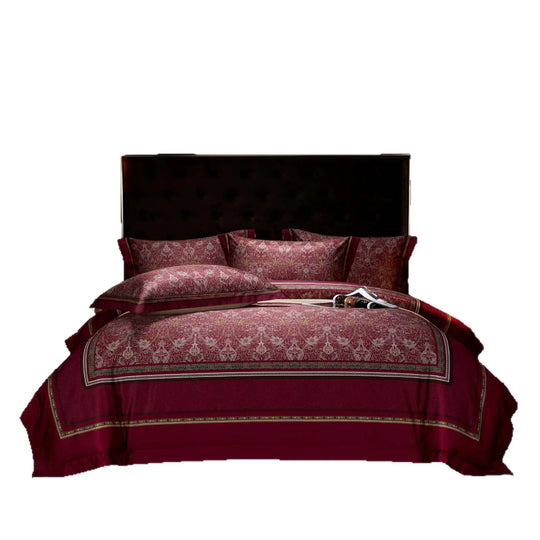 Dame Dynetrekksett Paisley Jacquard Design 2