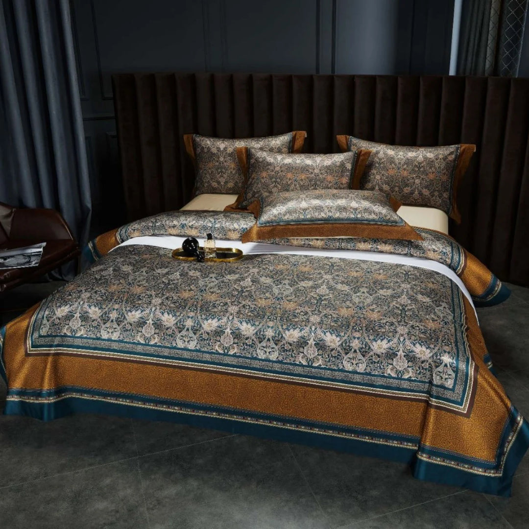 Dame Dynetrekksett Paisley Jacquard Design 20