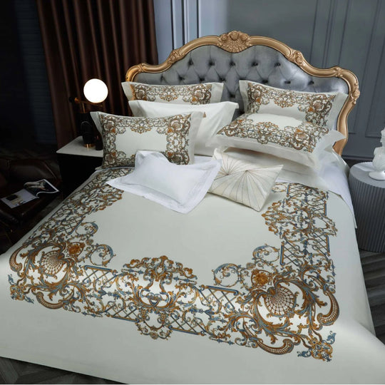 Dame Dynetrekksett Paisley Jacquard Design 21