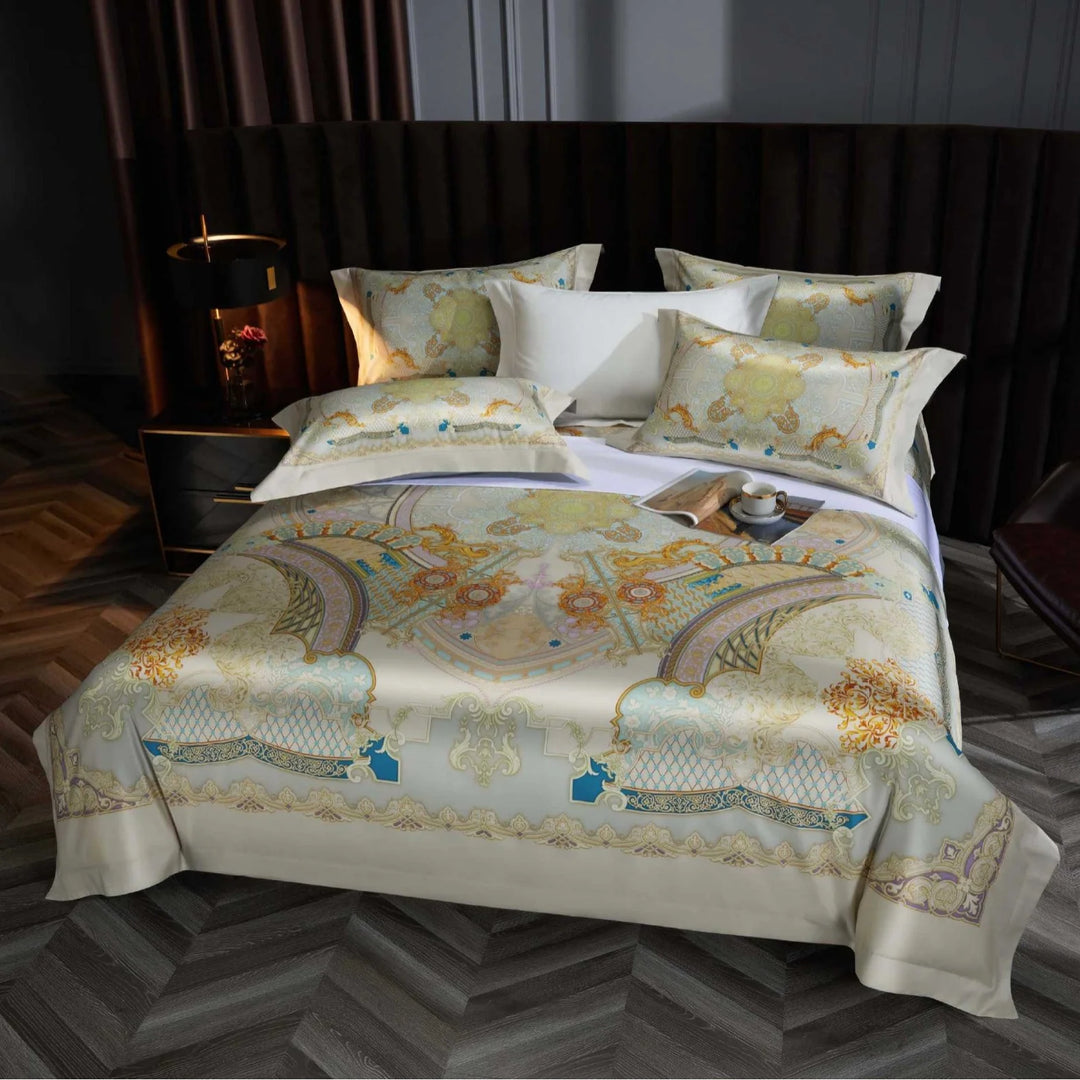 Dame Dynetrekksett Paisley Jacquard Design 22