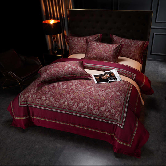 Dame Dynetrekksett Paisley Jacquard Design 24