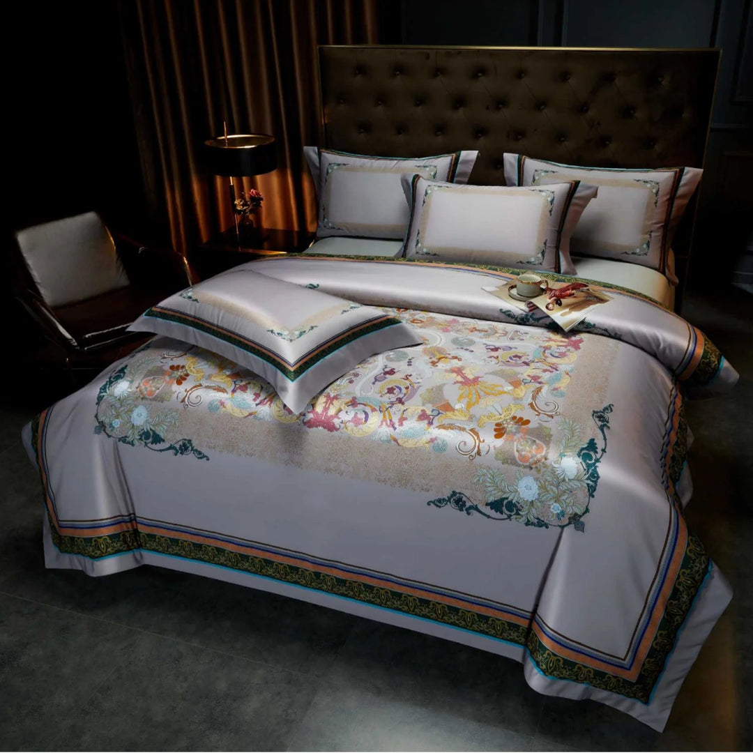 Dame Dynetrekksett Paisley Jacquard Design 25