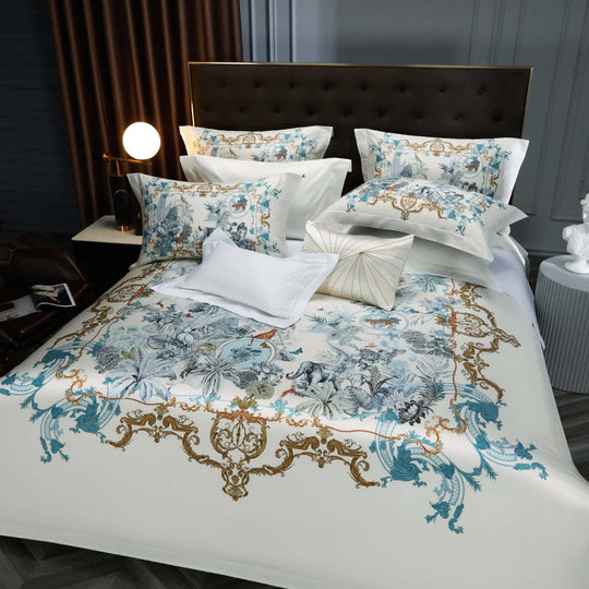 Dame Dynetrekksett Paisley Jacquard Design 3