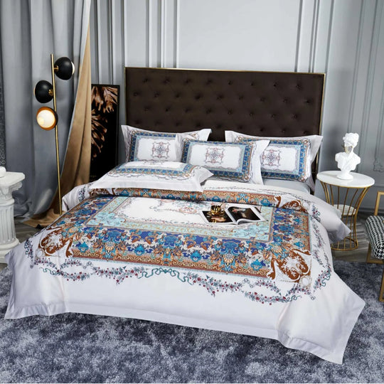 Dame Dynetrekksett Paisley Jacquard Design 4