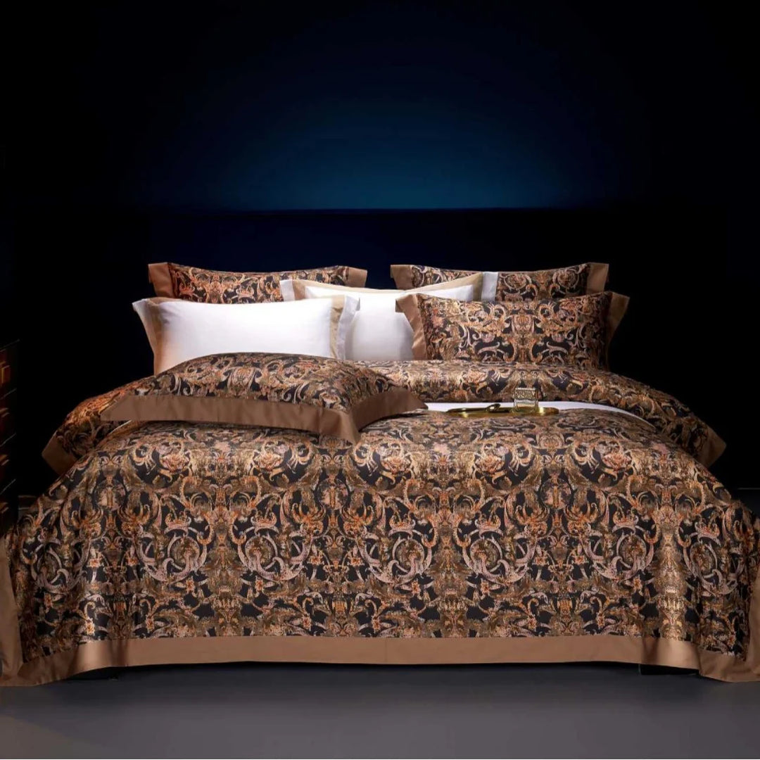 Dame Dynetrekksett Paisley Jacquard Design 5
