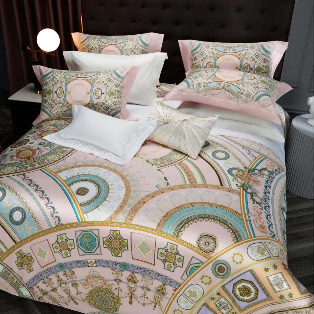 Dame Dynetrekksett Paisley Jacquard Design 7