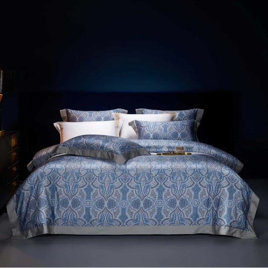 Dame Dynetrekksett Paisley Jacquard Design 8