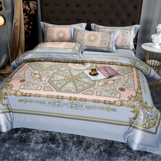 Dame Dynetrekksett Paisley Jacquard Design 9