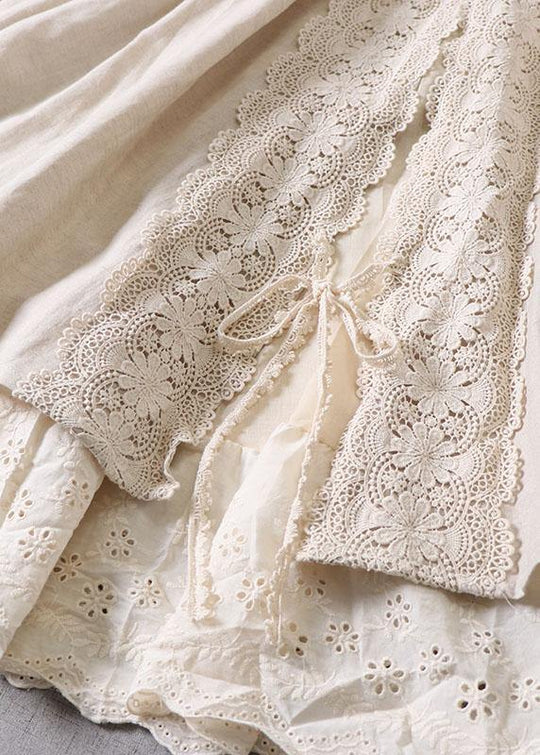 Dame Høst Skjørt med Rynker og Patchwork 2