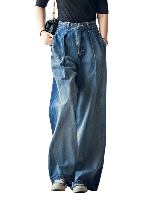 Dame Høy Midje Bukser med Vidde Ben 0