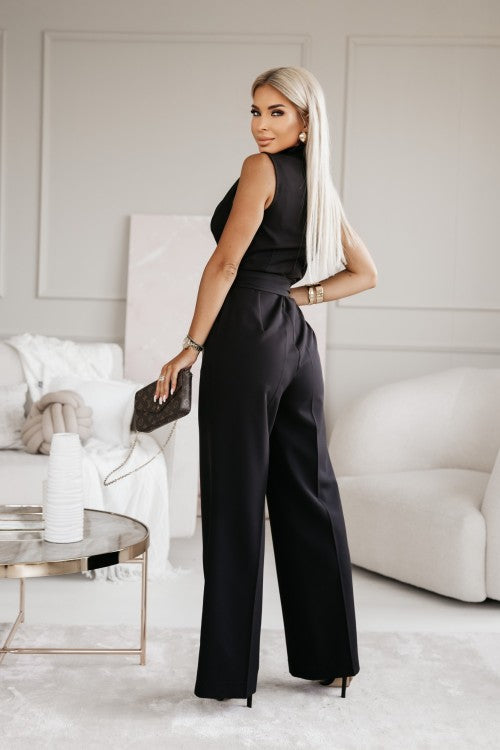 Dame Jumpsuit Kortermet Lett Pustende Materiale 2