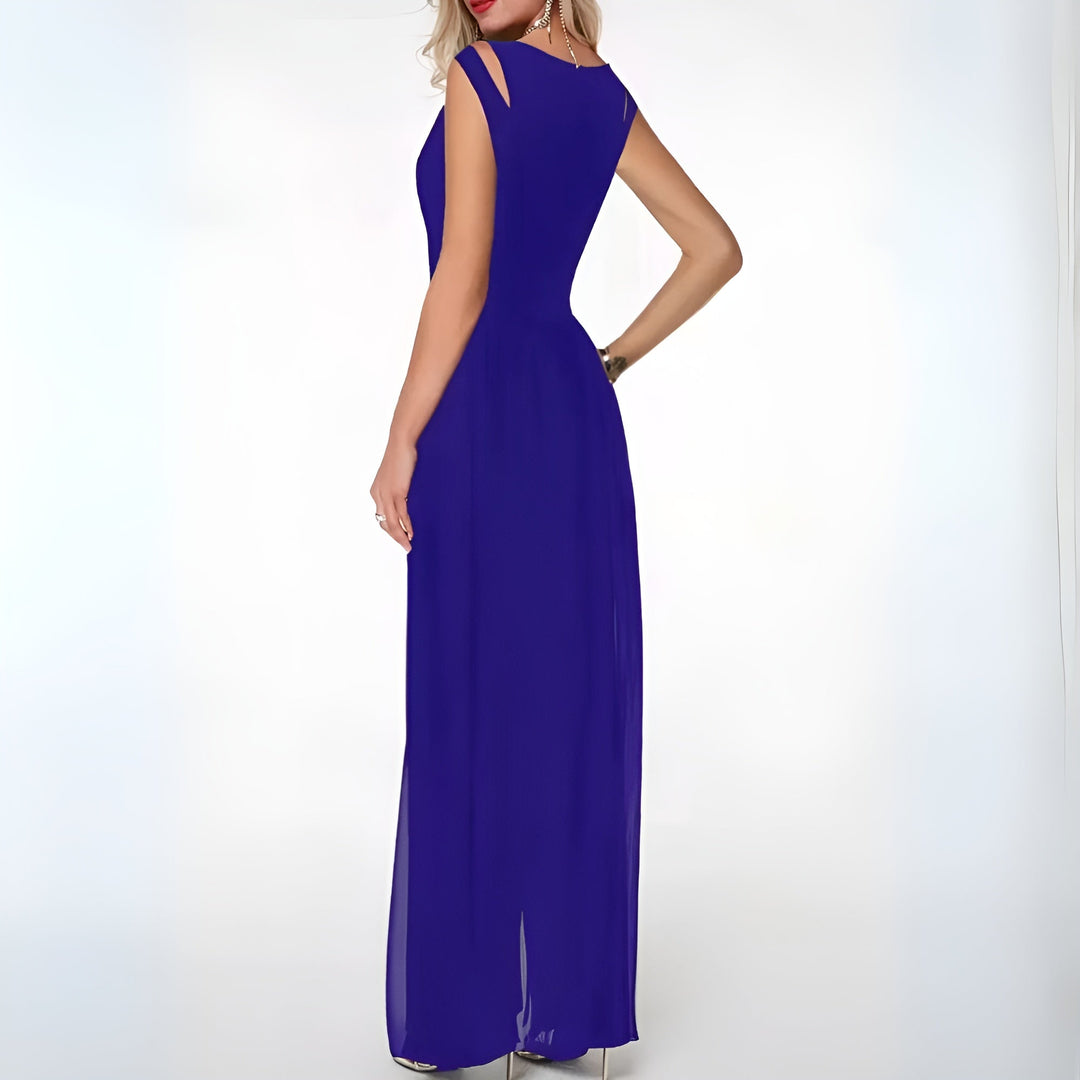 Dame Jumpsuit Løs Passform i Lin 5