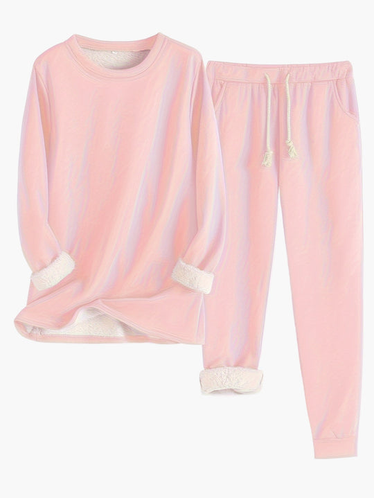 Dame Loungewear Sett To Deler 4
