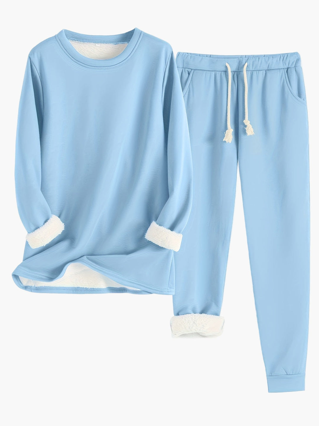 Dame Loungewear Sett To Deler 9