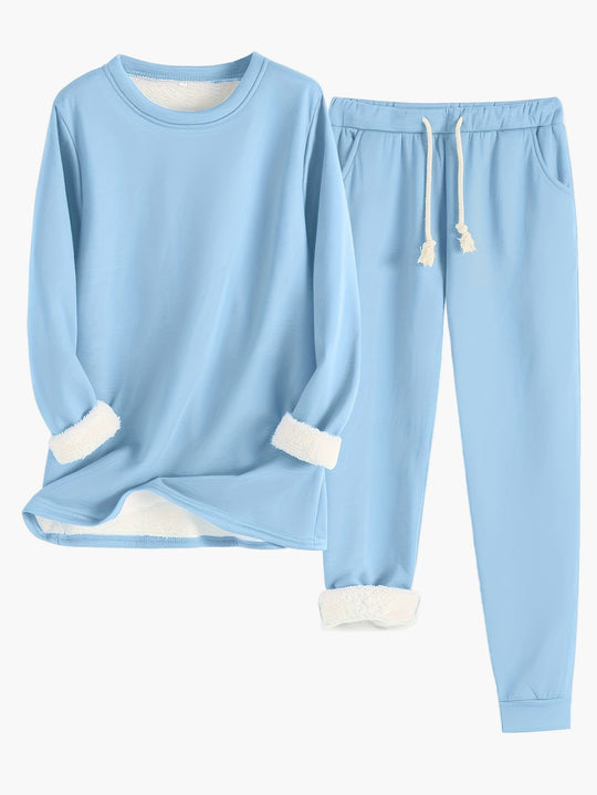 Dame Loungewear Sett To Deler 9