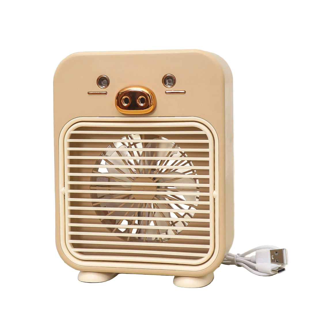 Dame Mini Bordvifte med USB-tilkobling og Dyremotiv 0