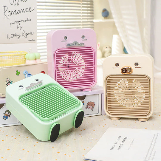 Dame Mini Bordvifte med USB-tilkobling og Dyremotiv 2