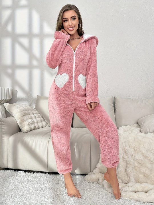 Dame Onesie med Kaninører 4