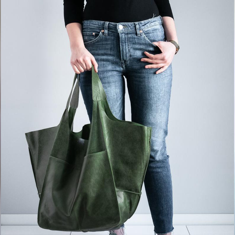 Dame Oversized Weekender Håndveske 9