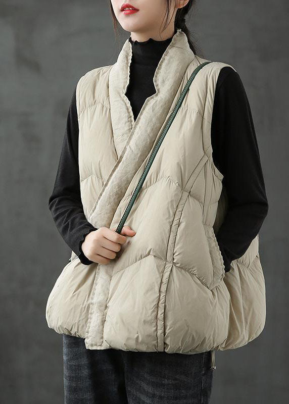 Dame Puffer Vest Varm Vinterstil 1