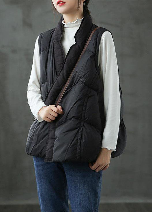 Dame Puffer Vest Varm Vinterstil 2