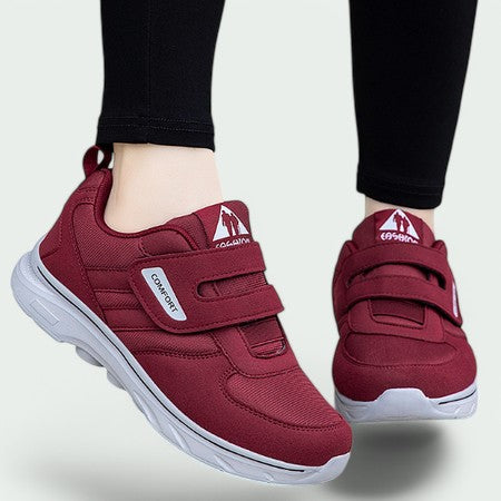 Dame Sandaler Pustende Mesh med Velcro og Slitesterk Gummisåle 4